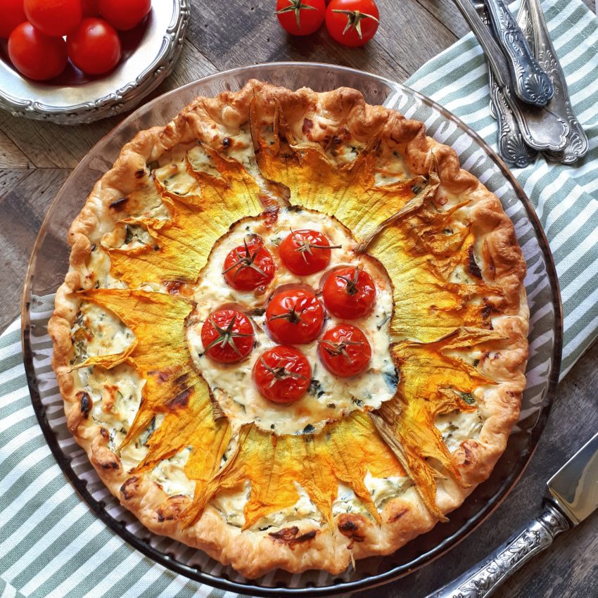 Torta salata estiva